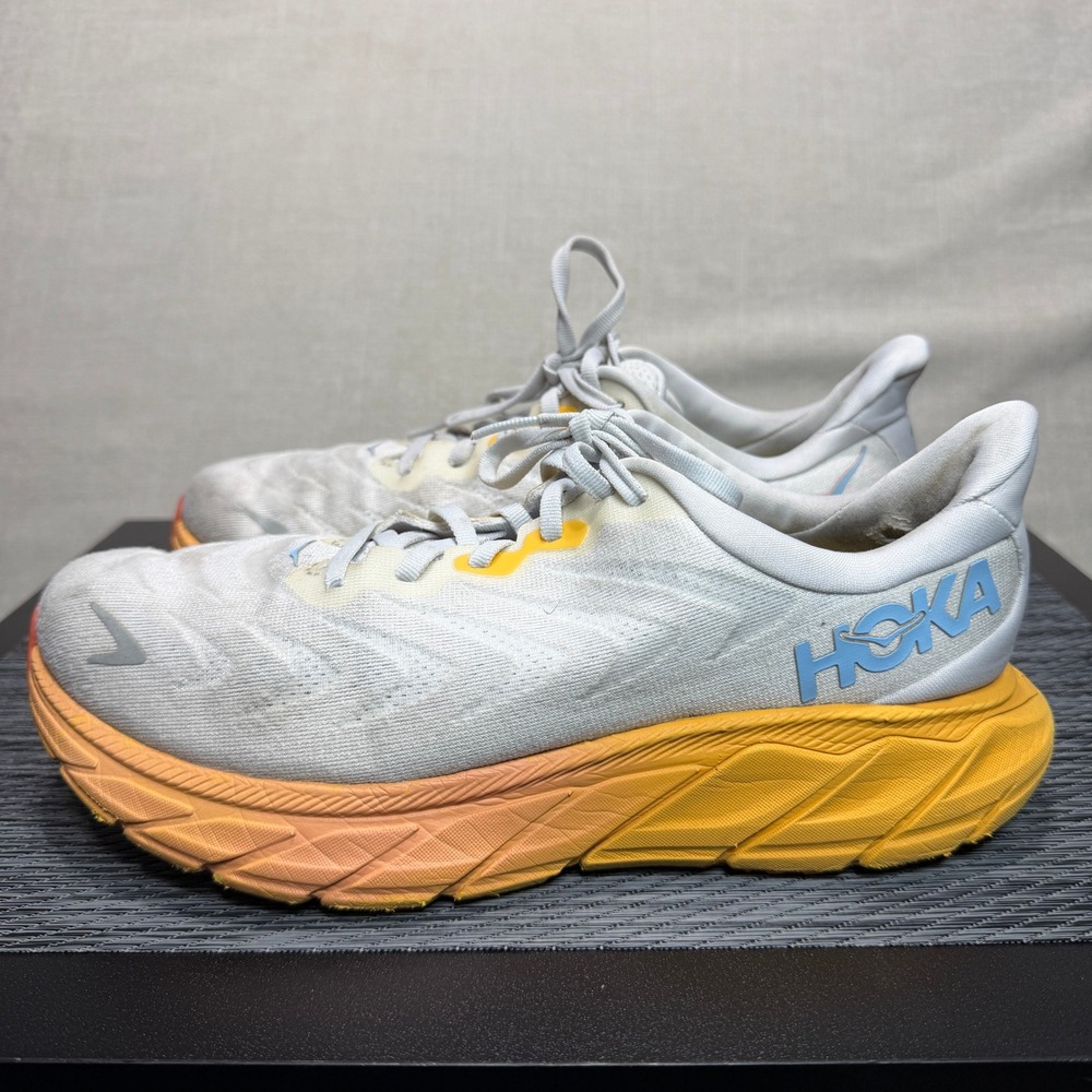 Hoka One Arahi 6 Shoes - Womens 9 Wide - Gray Stability Running 1123197 NCBDB